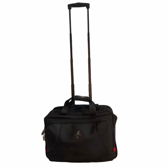 ATLANTIC VINTAGE LUGGAGE WHEELED CARRY ON BAG - Picture 1 of 9